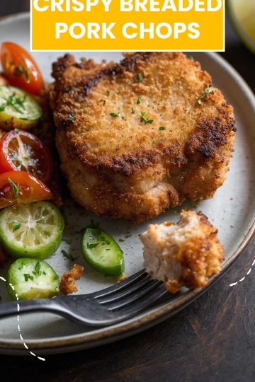 Crispy Breaded Pork Chops