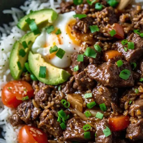 Korean Beef Rice Bowls