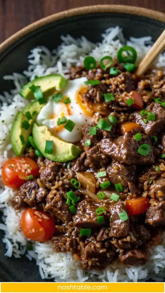 How to make Korean Beef Rice Bowls