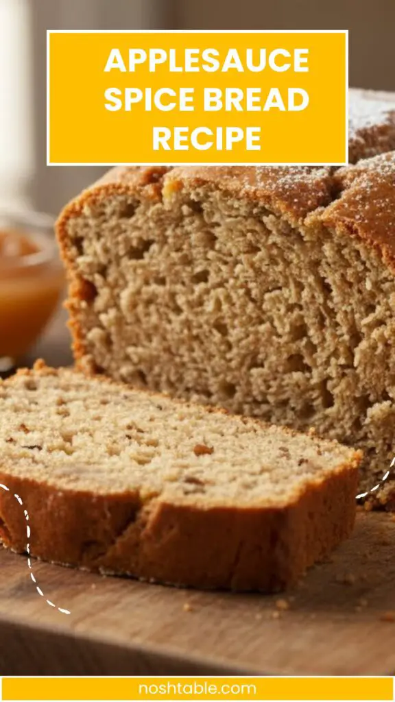 Applesauce Spice Bread Recipe Applesauce Spice Bread Recipe