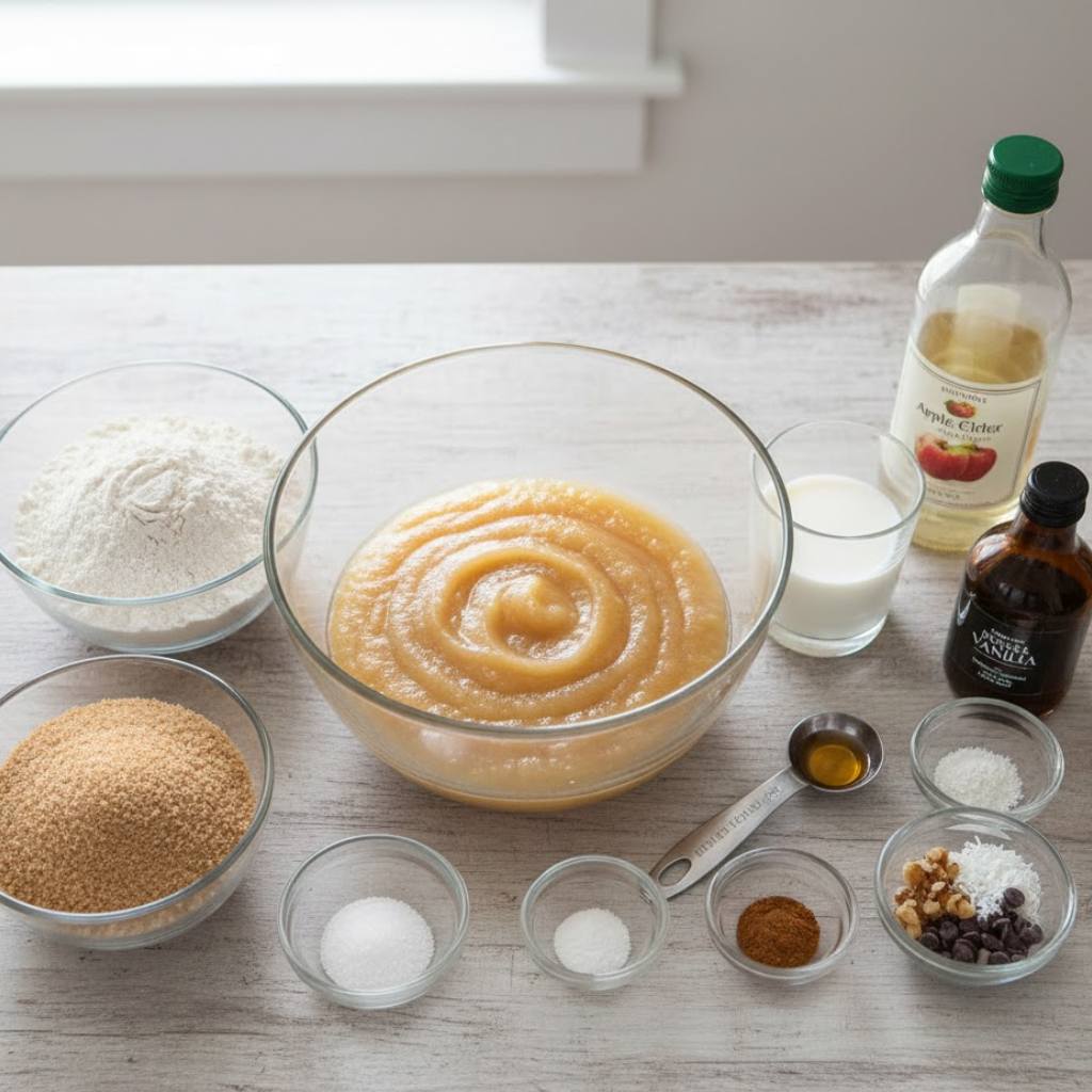 Ingredients You'll Need To Make This Applesauce Muffin Recipe Healthy Ingredients You'll Need To Make This Applesauce Muffin Recipe Healthy