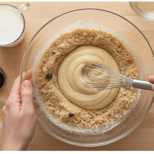 Step 4: Mix Wet and Dry Step 4: Mix Wet and Dry