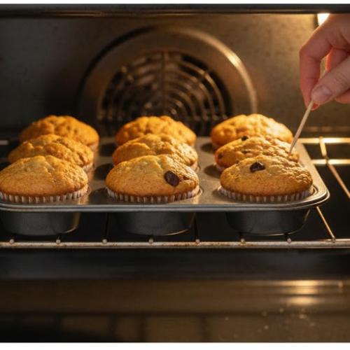 Step 6: Bake the Muffins Step 6: Bake the Muffins