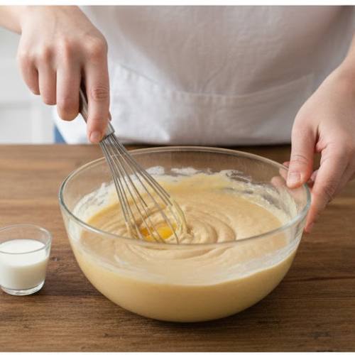 Step 3: Mix the wet ingredients Step 3: Mix the wet ingredients