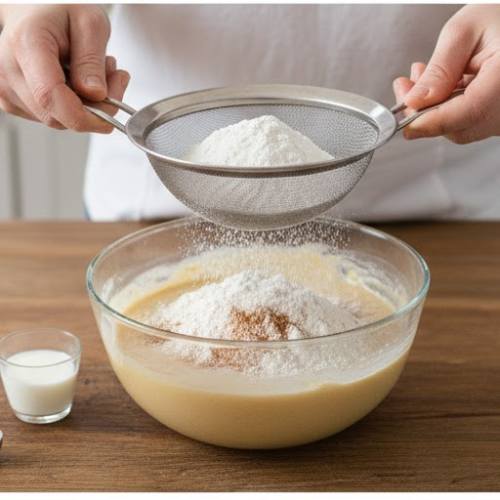 Step 4: Incorporate dry ingredients Step 4: Incorporate dry ingredients