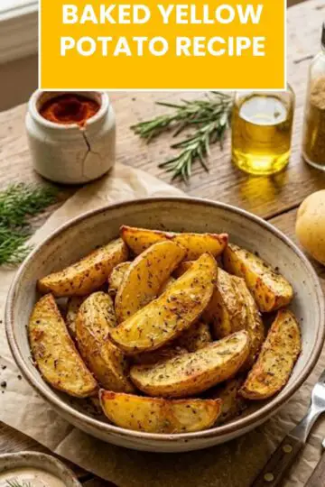 Baked Yellow Potato Recipe