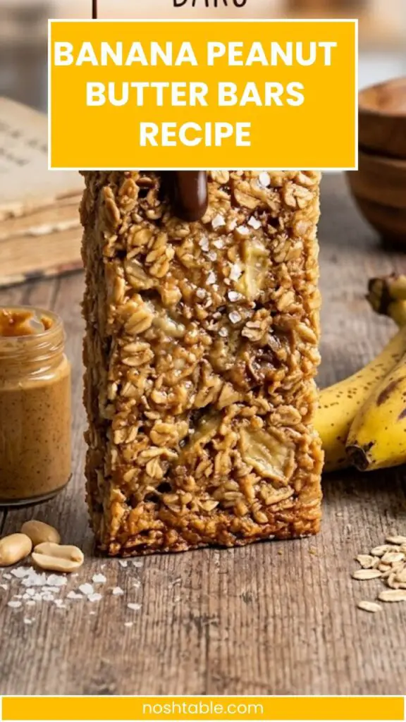 Banana Peanut Butter Bars Recipe