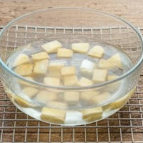 Step 3: Optional Soaking Step 3: Optional Soaking