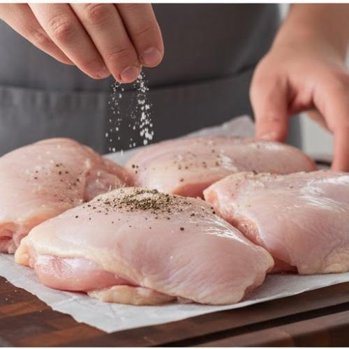 Step 1: Season the Chicken Step 1: Season the Chicken