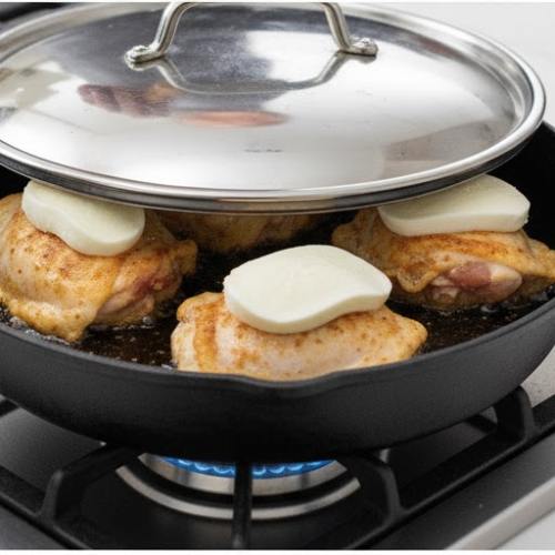 Step 6: Return Chicken to the Skillet Step 6: Return Chicken to the Skillet