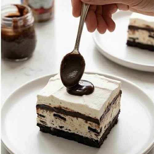 Step 6: Spread the Fudge