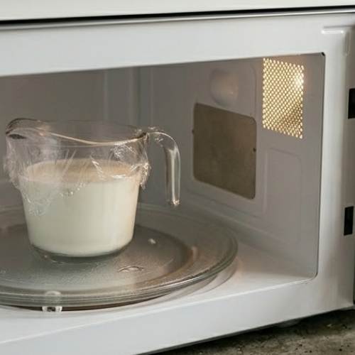 Step 3: Microwave the Milk