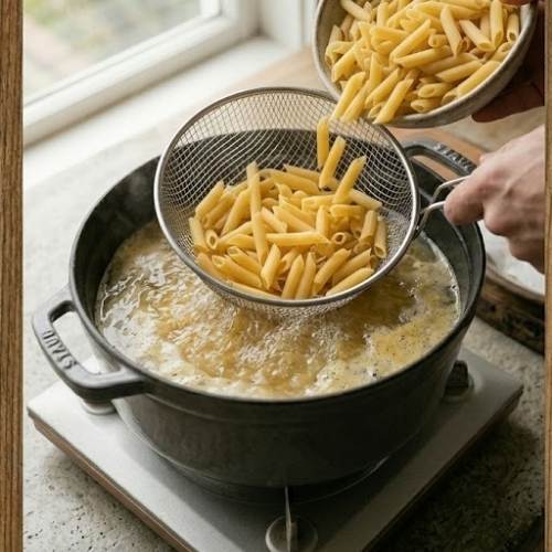 Step 5: Cook the Pasta